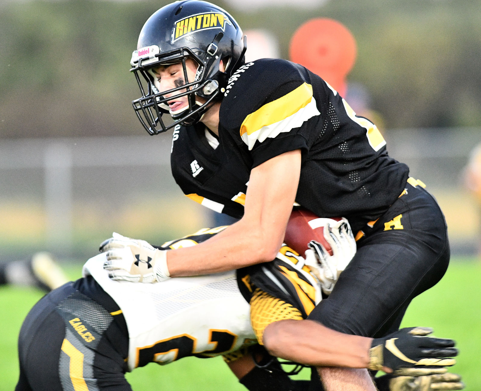 Hinton vs Lawton-Bronson football